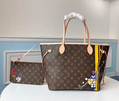 極具傳奇色彩NEVERFULL 中號(hào)手袋M40995特洛伊