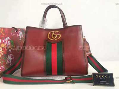 gucci專賣店新品 448054全皮ackie soft新品手袋