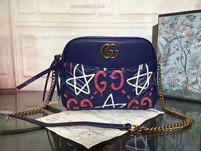 gucci專賣店品質(zhì)原單貨 443499彩印全皮