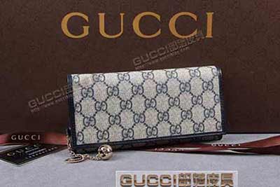 gucci 154185 藍(lán)PVC藍(lán)皮 古馳pvc錢包