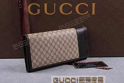 gucci 257123 小啡PVC啡皮 古馳pvc錢包