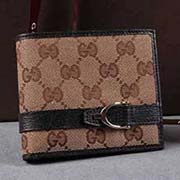 gucci 295613 男士短款錢包 帆布對(duì)