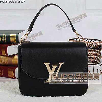 94295黑色牛皮 Louis vuitton2013新款休閑單肩包_廠家爆款<a href=/tag/bag/mingpaibao.html target=_blank class=infotextkey>品牌包</a>包女包