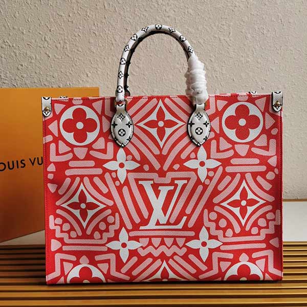 LV crafty膠囊系列中國(guó)限定款onthego大號(hào)手袋M45356