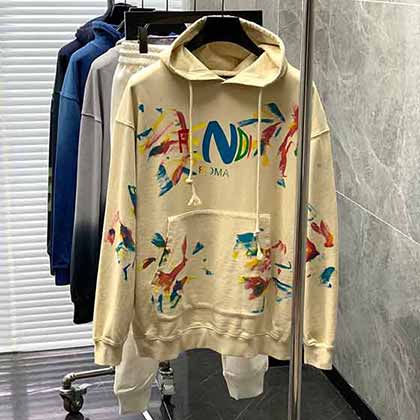 FNI 芬迪秋冬新品，休閑時尚連帽衛(wèi)衣