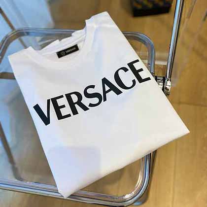 VERSACE/范思哲男短袖t恤，春夏潮流新品