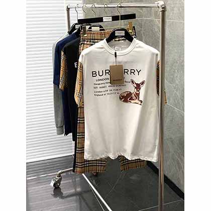 Burberry巴寶莉AW春夏新品時(shí)尚休閑短袖