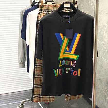 LouisVuitton 路易威登春夏新品時尚休閑短袖