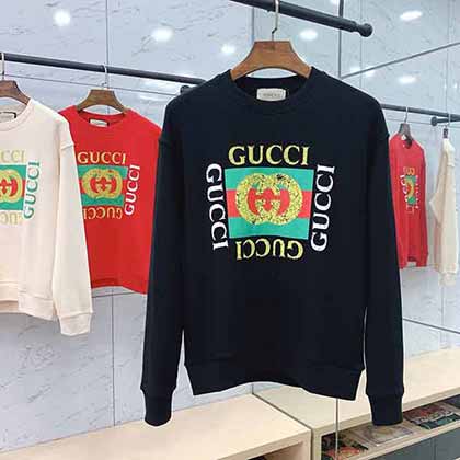 Gucci 古馳 AW早秋新品時(shí)尚休閑套頭衛(wèi)衣