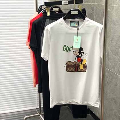 GUCCI春夏新品男女同款T恤時尚奢華單品