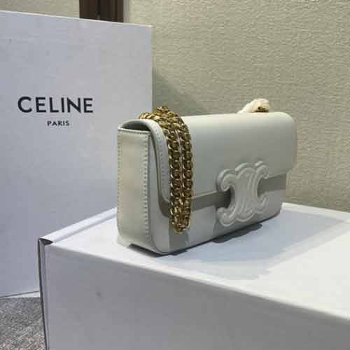 奢侈大牌真皮女包 CELINE新款高等感鏈