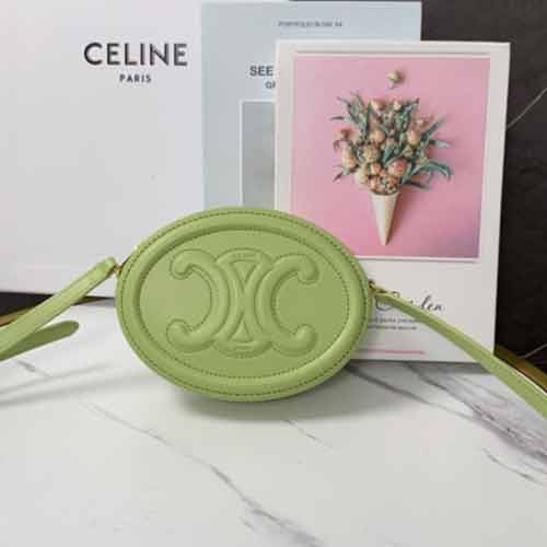 CELINE名牌專柜女包真皮輕奢高等質(zhì)感mini小豬包