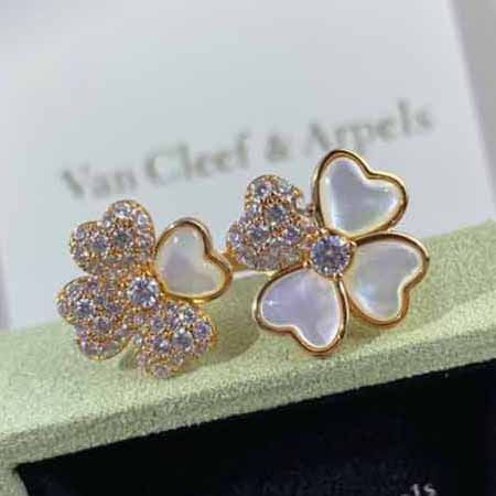 VCA時(shí)尚款戒指，Cleef Arpels 四葉草幸運(yùn)戒指！