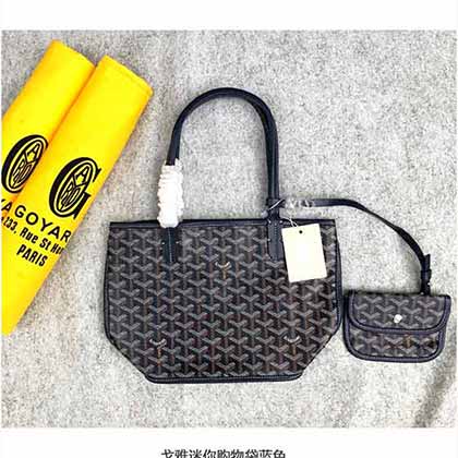 Goyard/戈雅雙面mini Tote購物袋菜籃子單肩女包