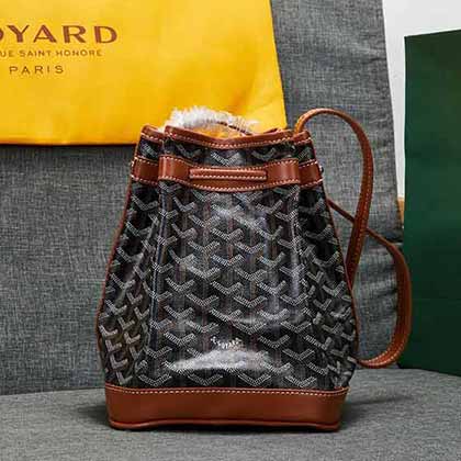 Goyard(戈雅）新款petitflot即可單肩和斜跨水桶包