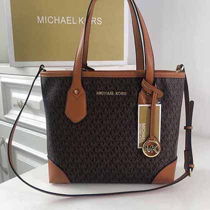 Michael Kors/MK女菜籃子斜挎包 手提斜挎購物