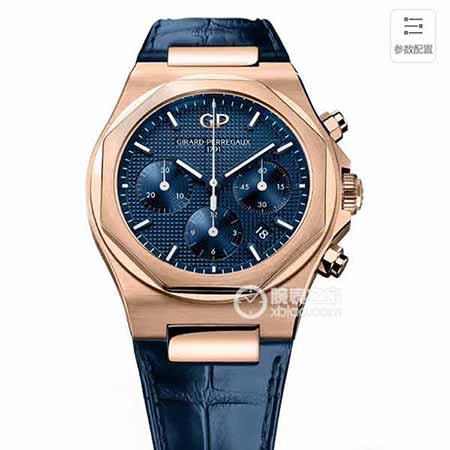 GP芝柏 Laureato Chronograph 桂冠系列42毫米計時手