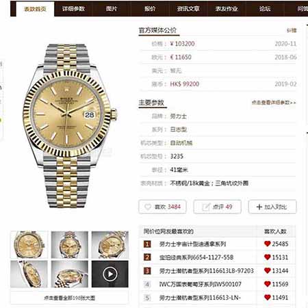 ROLEX勞力士日志型41系列高版復(fù)刻2836自動機械手表